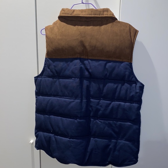 Mocha/Chocolate/NavyBlue Vest - Picture 2 of 3